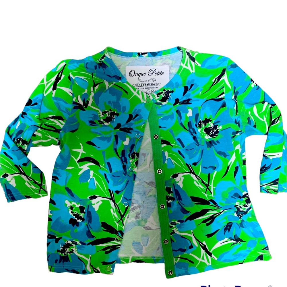 Floral cardigan